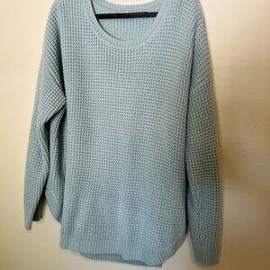Westbound Sky Blue Knit Sweater